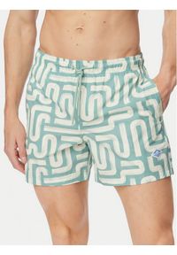 Jack & Jones Szorty kąpielowe Maui Sand 12291428 Zielony Regular Fit. Kolor: zielony. Materiał: syntetyk #1