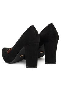 DeeZee Czółenka LB9901-BLACK SU Czarny. Kolor: czarny. Materiał: materiał #7