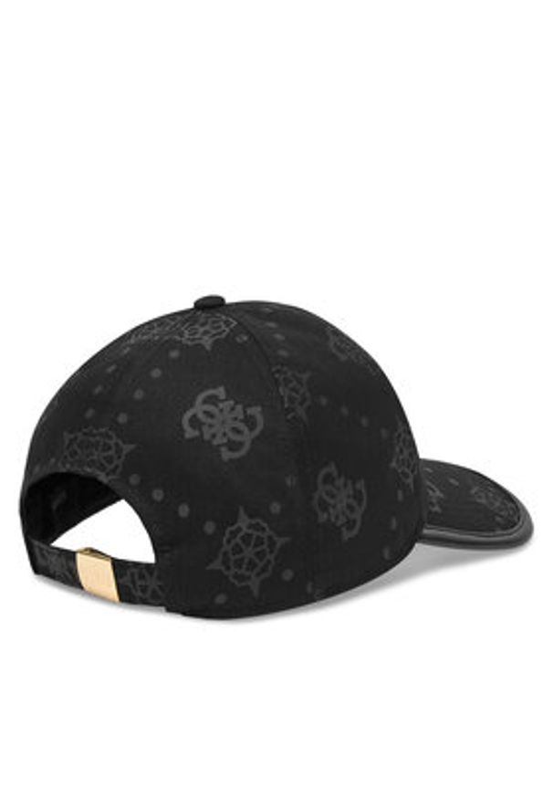 Guess Czapka z daszkiem AW5392 POL01 Czarny. Kolor: czarny. Materiał: bawełna, materiał