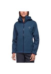 Kurtka Przeciwdeszczowa Damska Black Diamond Stormline Stretch Rain Shell. Kolor: niebieski #1