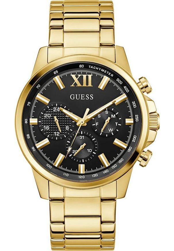 Zegarek męski Guess GW0900G3 złoty. Kolor: złoty