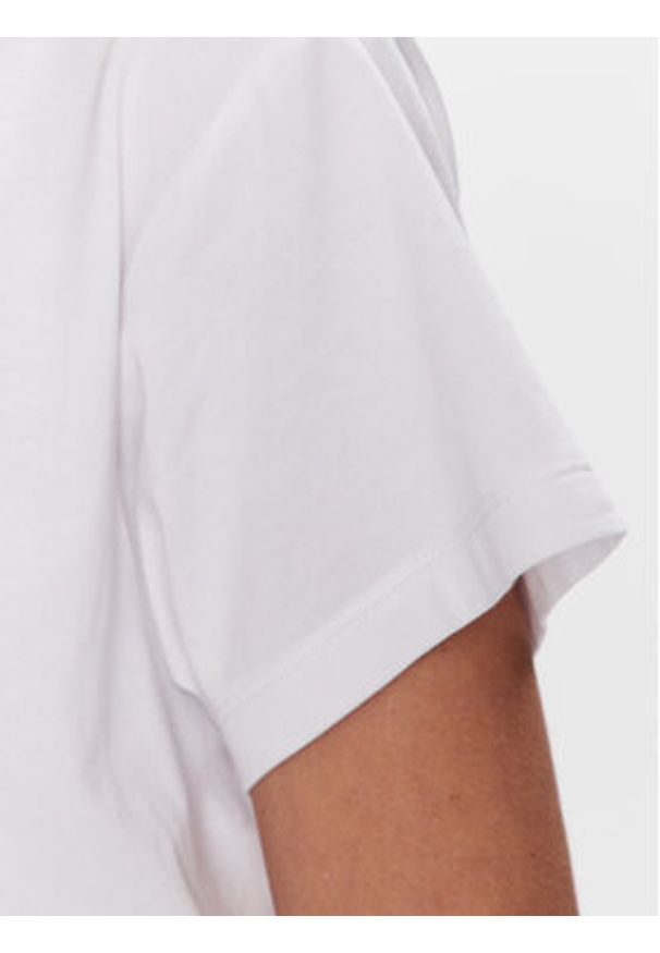 DKNY Sport T-Shirt DP3T8782 Biały Classic Fit. Kolor: biały. Materiał: bawełna. Styl: sportowy