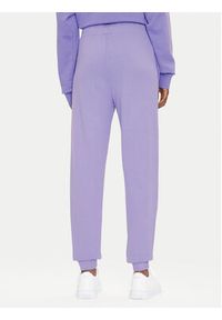 Hugo Spodnie dresowe Nelfinia 50522417 Fioletowy Regular Fit. Kolor: fioletowy. Materiał: bawełna #2