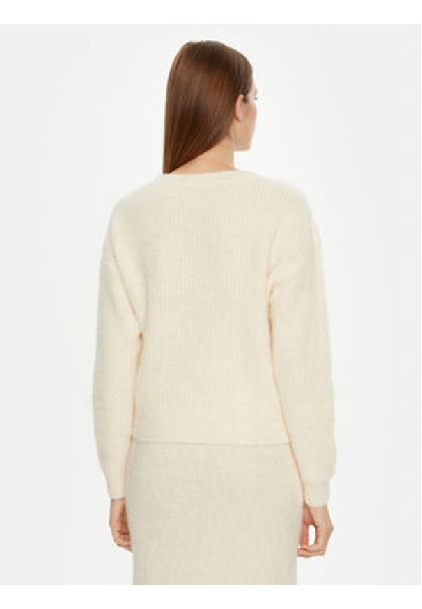 AMERICAN VINTAGE - American Vintage Sweter East EAST18FCH24 Beżowy Loose Fit. Kolor: beżowy. Materiał: syntetyk. Styl: vintage
