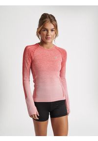 Damski jersey Hummel GG - 12. Kolor: pomarańczowy, czerwony, wielokolorowy. Materiał: jersey. Wzór: nadruk