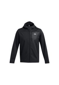 Kurtka przeciwdeszczowa Under Armour Storm ColdGear® Infrared Shield 2.0. Kolor: czarny, biały, wielokolorowy. Materiał: softshell #1