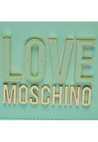 Love Moschino - LOVE MOSCHINO Torebka JC4213PP1ILQ180A Zielony. Kolor: zielony. Materiał: skórzane #4