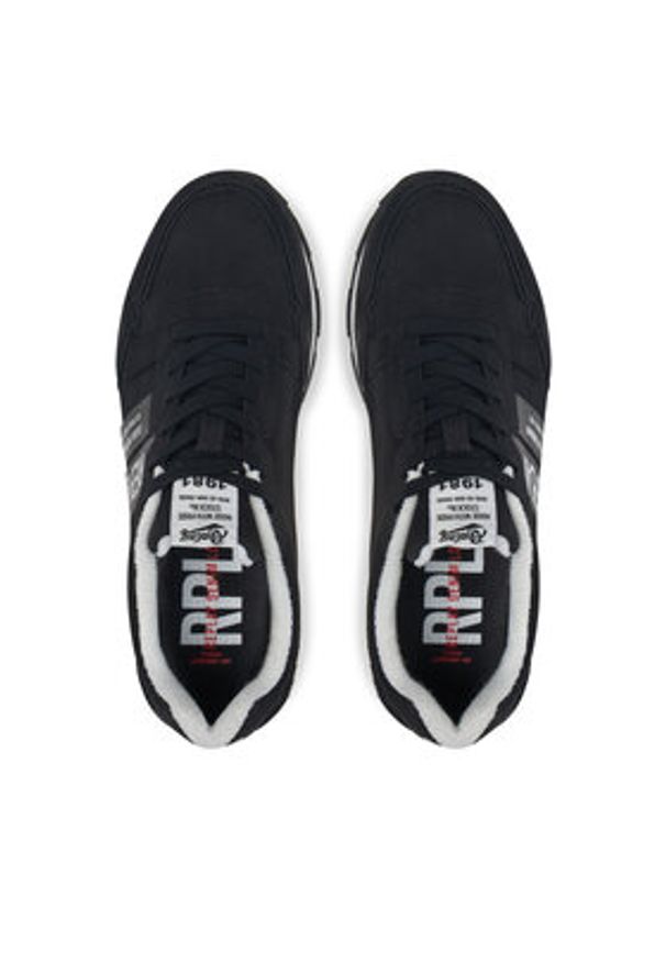 Replay - REPLAY Sneakersy GMS68 .000.C0098S Czarny. Kolor: czarny. Materiał: skóra