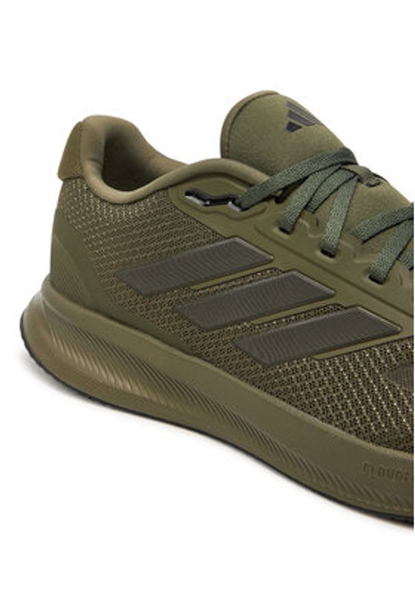 Adidas - adidas Buty do biegania Runfalcon 5 IE0525 Zielony. Kolor: zielony. Materiał: mesh