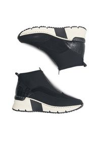 Rieker Botki N6352-00 Czarny. Kolor: czarny. Materiał: skóra #2