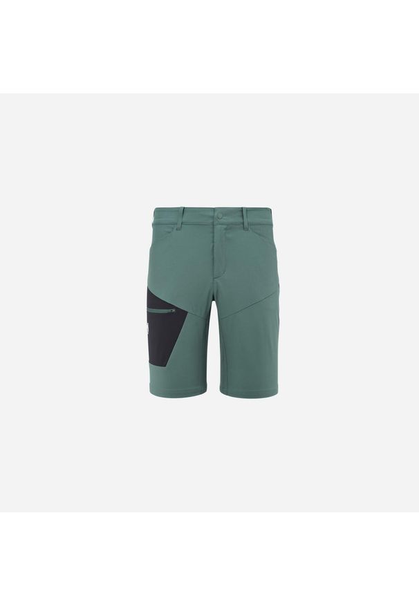 Spodenki turystyczne męskie Millet Wanaka Stretch Short III regular fit. Kolor: zielony