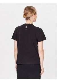 Patrizia Pepe T-Shirt 2M4281/J043-K103 Czarny Regular Fit. Kolor: czarny. Materiał: bawełna