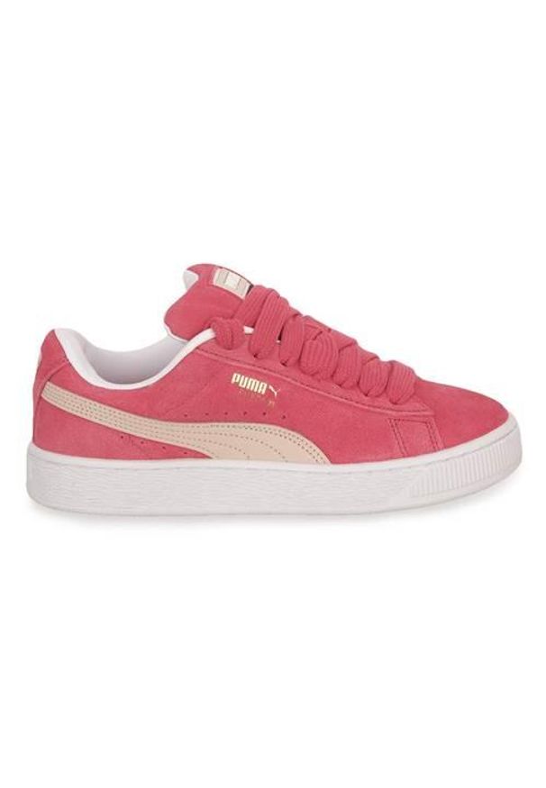 Buty do chodzenia damskie Puma Suede Xl. Zapięcie: sznurówki. Kolor: czerwony, różowy, wielokolorowy. Materiał: zamsz. Szerokość cholewki: normalna. Model: Puma Suede. Sport: turystyka piesza