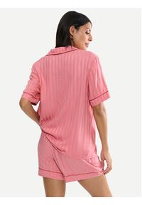 Triumph Koszulka piżamowa Boyfriend 10227193 Różowy Regular Fit. Kolor: różowy. Materiał: wiskoza #2