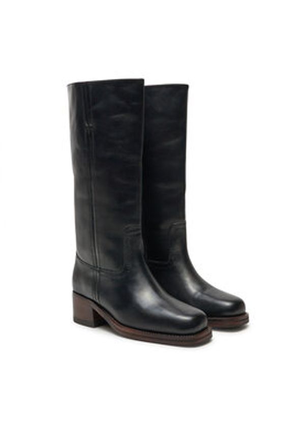 Bronx Kozaki Ky-Ley 14344-V Czarny. Kolor: czarny. Materiał: skóra