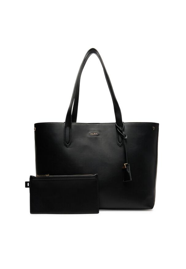 Aldo Torebka Tammera 14076963 Czarny. Kolor: czarny. Materiał: skórzane