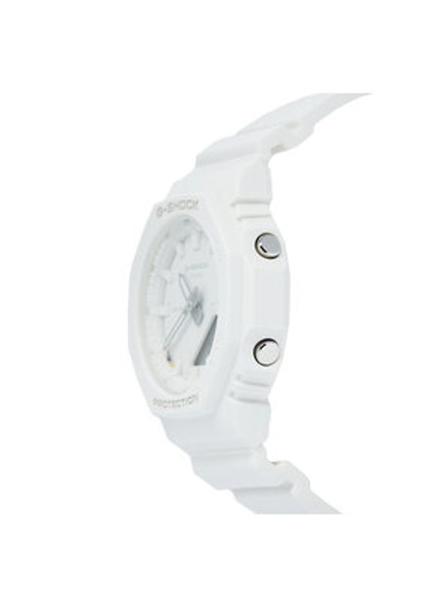 G-Shock Zegarek Time On Tone GMA-P2100-7AER Biały. Kolor: biały