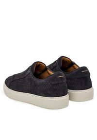 BOSS Sneakersy Gary 50560680 Granatowy. Kolor: niebieski. Materiał: zamsz, skóra #6