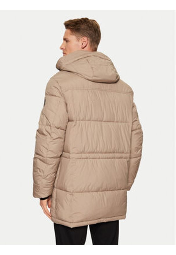 Bugatti Kurtka zimowa 670613 61044 Beżowy Regular Fit. Kolor: beżowy. Materiał: syntetyk. Sezon: zima