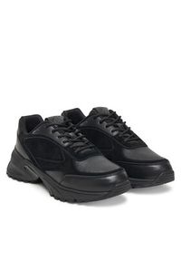 Calvin Klein Jeans Sneakersy Hike Runner Hf Lth Mix YM0YM01289 Czarny. Kolor: czarny. Materiał: skóra #3