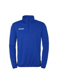 KEMPA - Dziecięcy top treningowy 1/4 zip Kempa. Kolor: wielokolorowy, niebieski, czarny. Sport: piłka ręczna #1