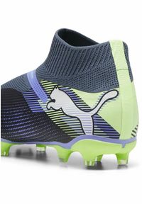 Puma - Buty piłkarskie bez sznurowania FUTURE 7 MATCH+ FG/AG PUMA. Kolor: żółty, biały, wielokolorowy, szary. Sport: piłka nożna