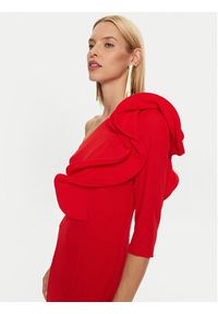 Rinascimento Sukienka wieczorowa CFC0121092003 Czerwony Regular Fit. Kolor: czerwony. Materiał: syntetyk. Styl: wizytowy #5