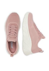 skechers - Skechers Sneakersy BOBS B FLEX HI 117385 BLSH Różowy. Kolor: różowy. Materiał: materiał #5