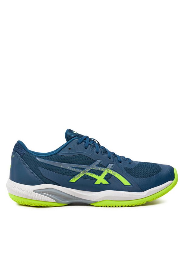 Asics Buty do tenisa Solution Swift Ff 2 1041A466 Niebieski. Kolor: niebieski. Materiał: skóra. Sport: tenis