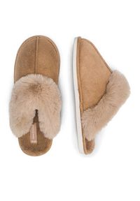 Home & Relax Kapcie C-AW-17 Brązowy. Kolor: brązowy. Materiał: materiał #2