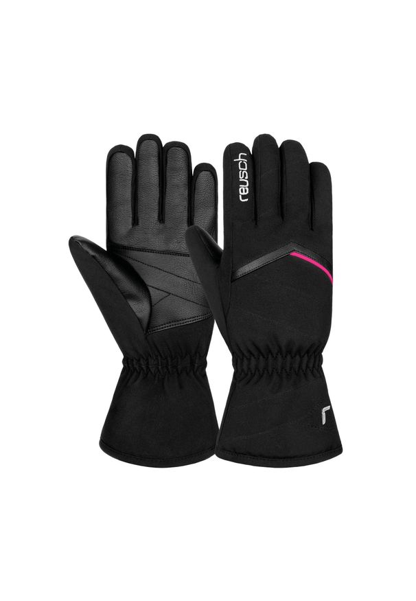 Reusch - Rękawice damskie REUSCH Marisa. Kolor: różowy, wielokolorowy, czarny. Sezon: zima. Sport: narciarstwo
