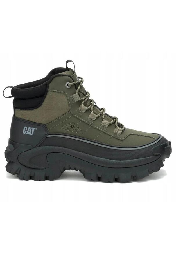 CATerpillar - Buty dla mężczyzn Caterpillar INTRUDER GALOSH. Kolor: zielony