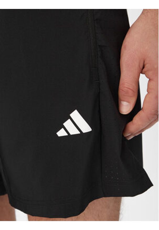 Adidas - adidas Szorty sportowe Workout Essentials Base KA3549 Czarny Regular Fit. Kolor: czarny. Materiał: syntetyk