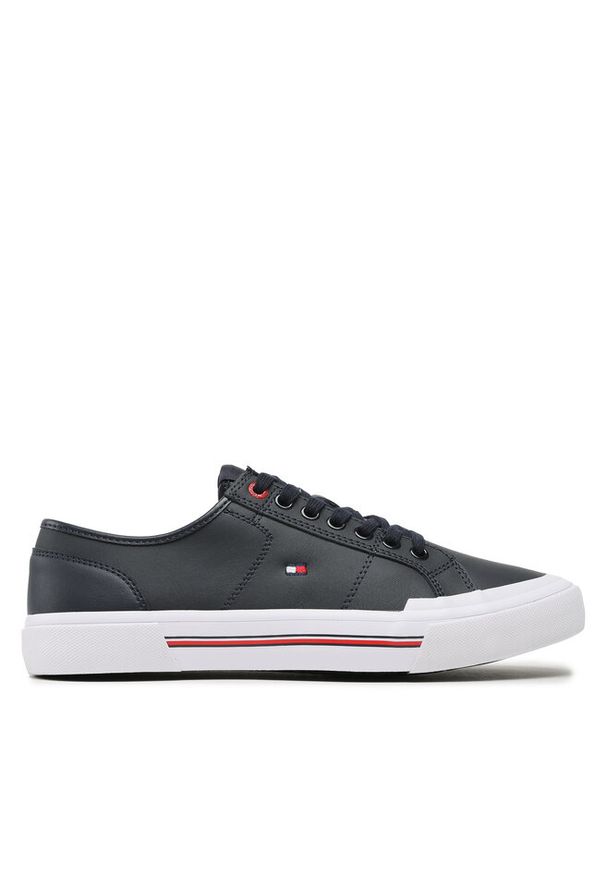 TOMMY HILFIGER - Tenisówki Tommy Hilfiger. Kolor: niebieski