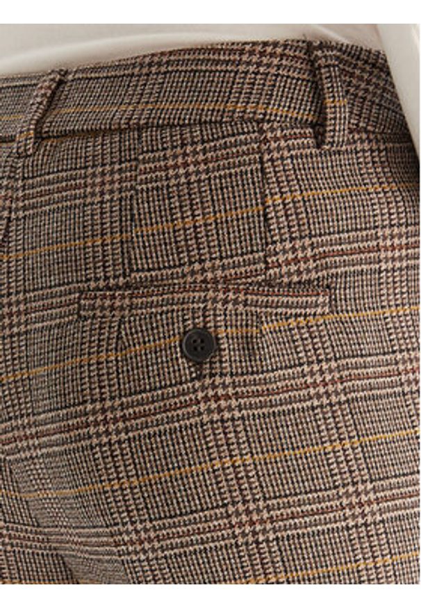 Weekend Max Mara Spodnie materiałowe Baco 2525136042 Brązowy Regular Fit. Kolor: brązowy. Materiał: wełna