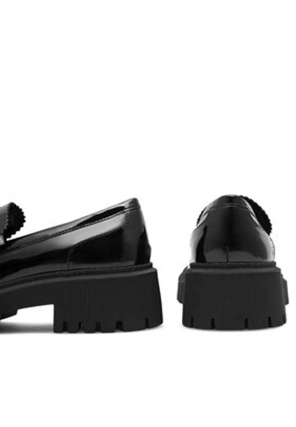 DeeZee Loafersy H101201-01 Czarny. Kolor: czarny