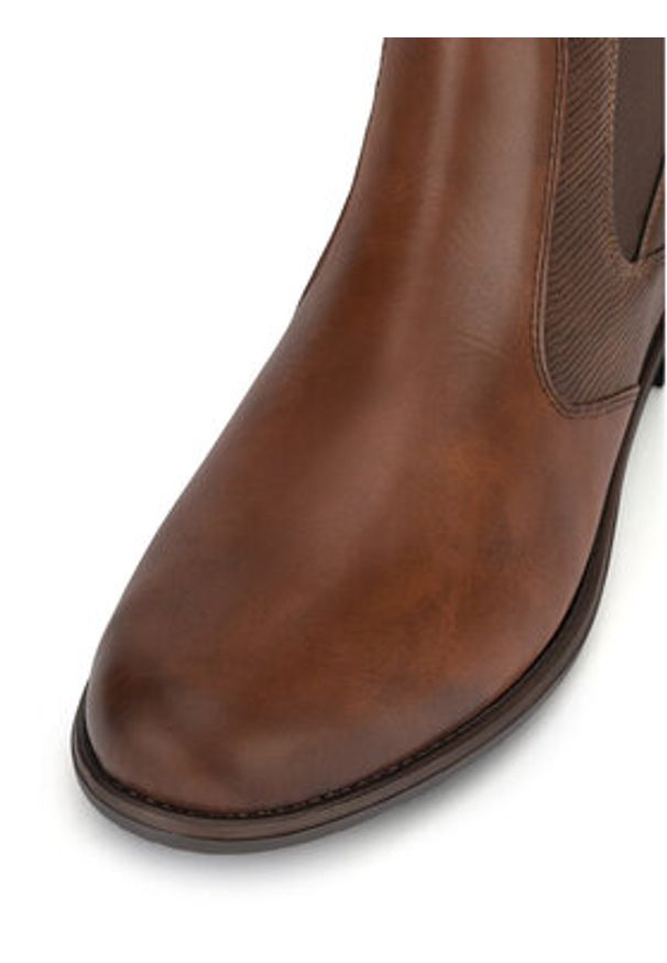 Remonte Botki D0F70-22 Brązowy. Kolor: brązowy. Materiał: skóra