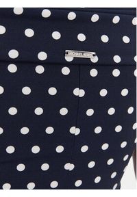 MICHAEL Michael Kors Sukienka codzienna MR683GLKA7 Granatowy Regular Fit. Okazja: na co dzień. Kolor: niebieski. Materiał: syntetyk. Typ sukienki: proste. Styl: casual #3