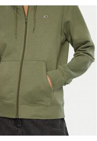 Tommy Jeans Bluza Flag DW0DW19729 Zielony Regular Fit. Kolor: zielony. Materiał: bawełna #5
