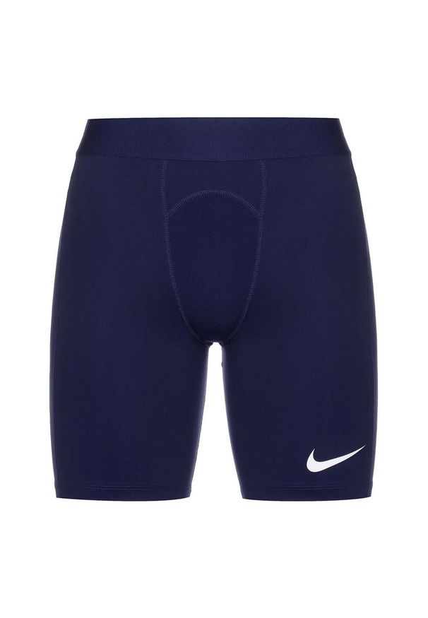 Nike - Męskie Spodenki Kompresyjne Pro Strike DriFIT. Kolor: niebieski. Sport: turystyka piesza