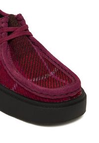 Clarks Półbuty Torview W 26184947 Fioletowy. Kolor: fioletowy. Materiał: materiał #4