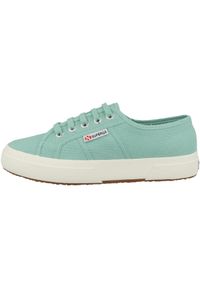 Trenerzy Superga 2750-Cotu Classic. Kolor: zielony. Materiał: bawełna, guma #1