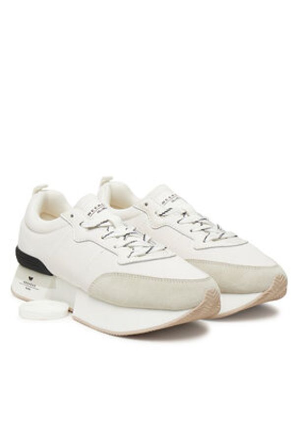 Weekend Max Mara Sneakersy Zambra 2525766014650 Biały. Kolor: biały. Materiał: materiał