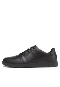 Calvin Klein Sneakersy Low Top Lace Up Lth HM0HM00471 Czarny. Kolor: czarny. Materiał: skóra #7