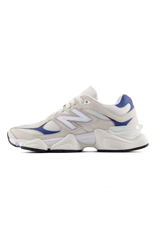 Buty unisex New Balance U90601KA – beżowe. Kolor: beżowy. Materiał: zamsz, materiał, skóra, guma, syntetyk. Szerokość cholewki: normalna. Sport: turystyka piesza