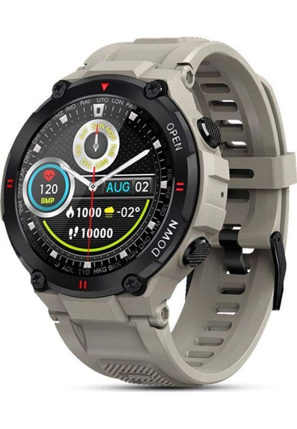 Smartwatch Giewont GW430-2 Szary (GW430-2). Rodzaj zegarka: smartwatch. Kolor: szary