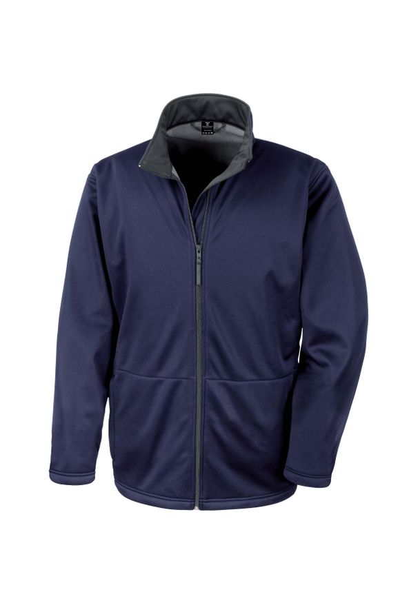 RESULT - Kurtka Result Softshell imperméable. Kolor: niebieski. Materiał: softshell. Styl: elegancki