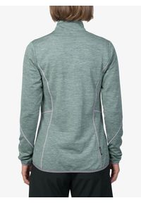 Bluza polarowa damska Hannah Dagnys. Kolor: zielony. Materiał: polar