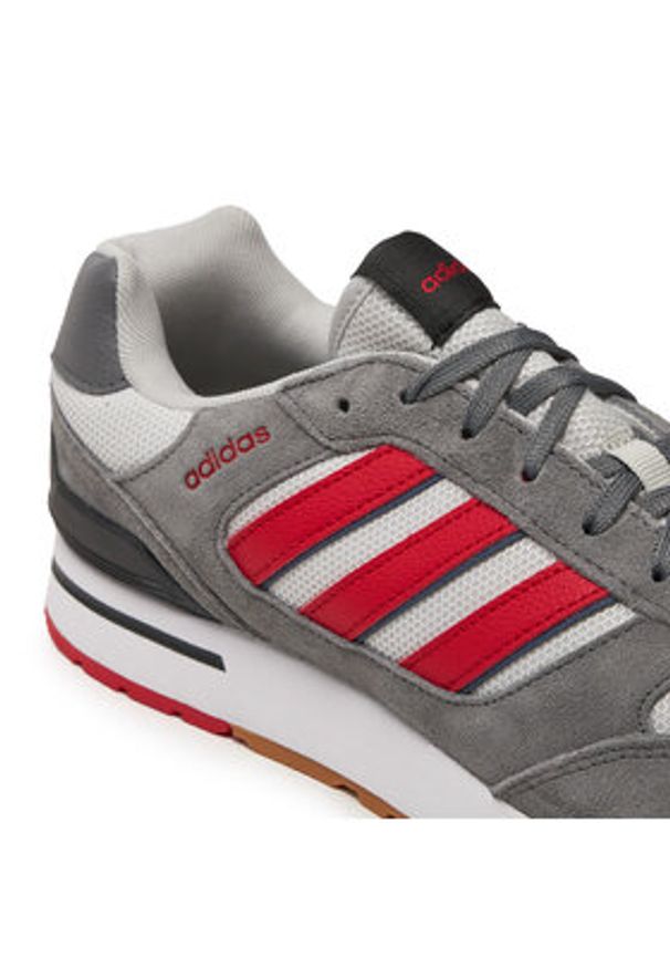 Adidas - adidas Sneakersy Run 80S ID1265 Szary. Kolor: szary. Materiał: materiał, mesh. Sport: bieganie