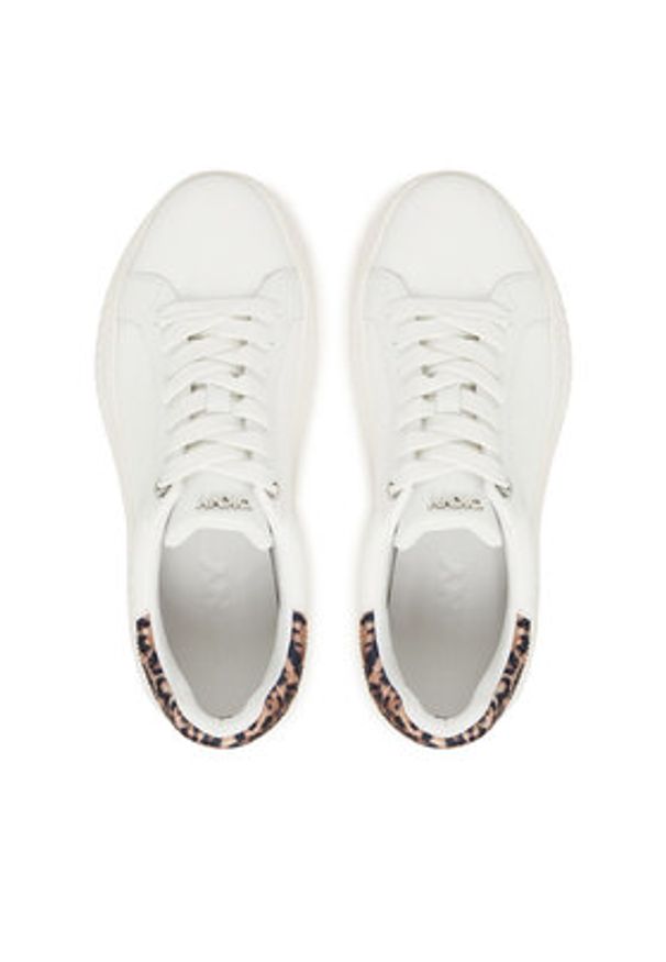 DKNY Sneakersy Lobeco K3510478 Biały. Kolor: biały. Materiał: skóra